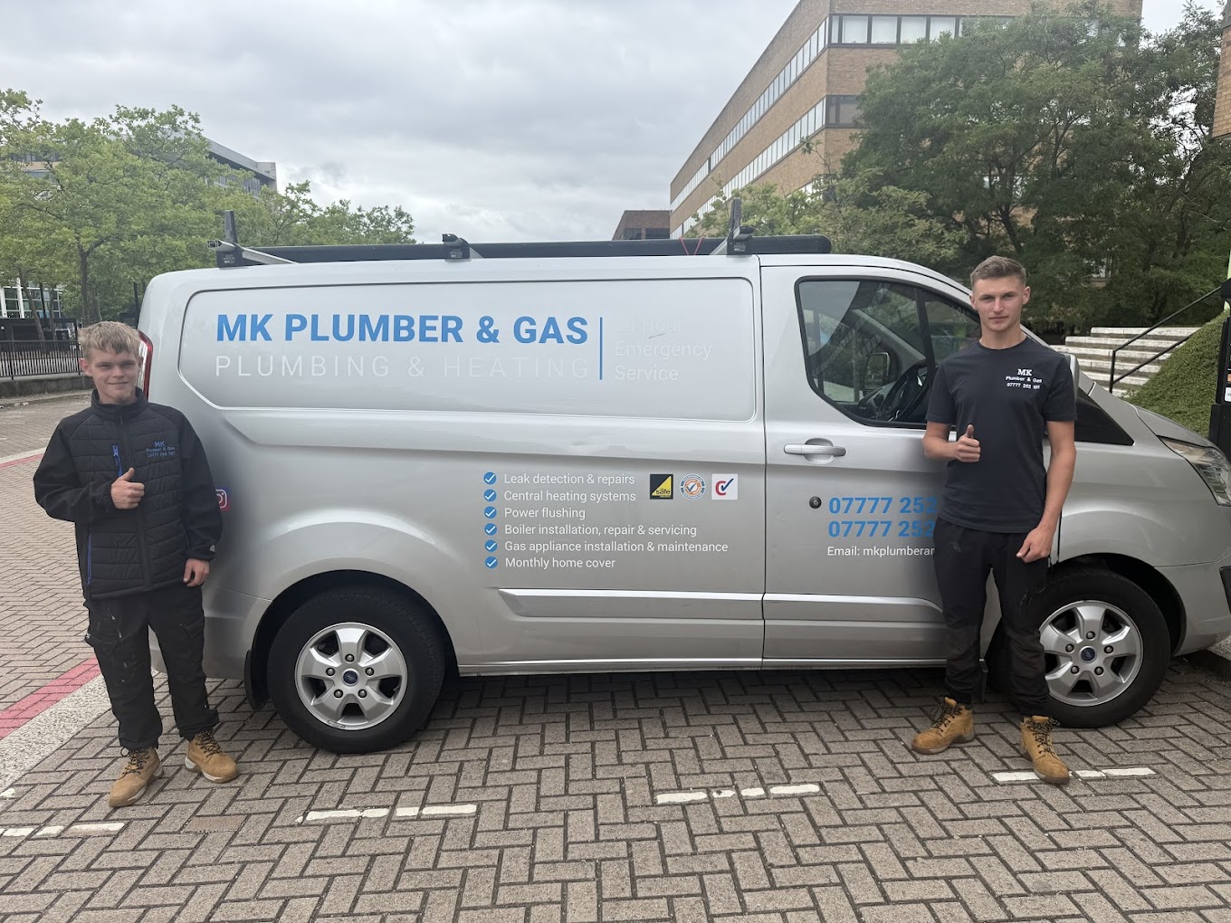 mk plumber and gas about us